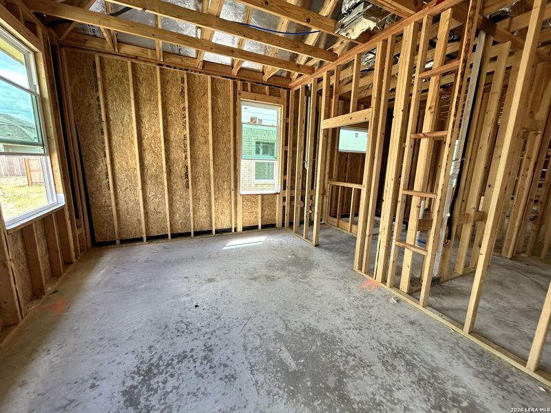 In-progress construction of a new home in Legacy at Lake Dunlap, New Braunfels, TX (Image 14).