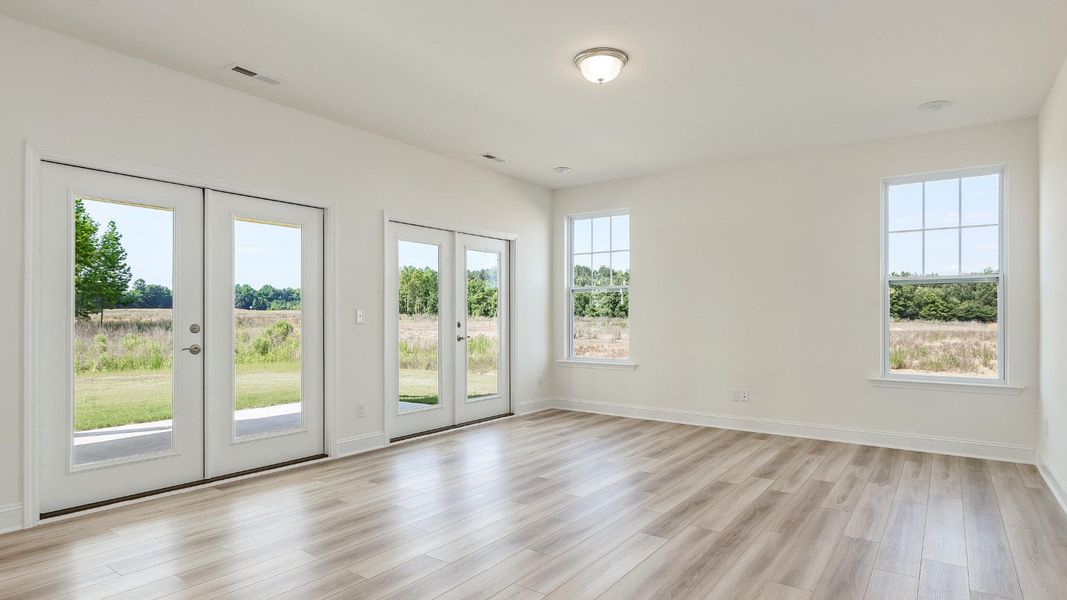 Representative furnished interior of a home built from the Burton by DRB Homes in Honeycutt Hills, Angier (Image 38). Representative furnished interior of a home built from the Burton by DRB Homes in Honeycutt Hills, Angier (Image 38).