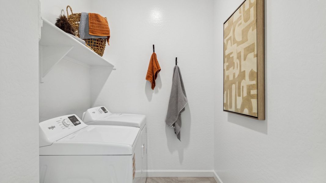 Representative furnished interior of a home built from the Canyon by D.R. Horton in Westpark, Buckeye (Image 34).