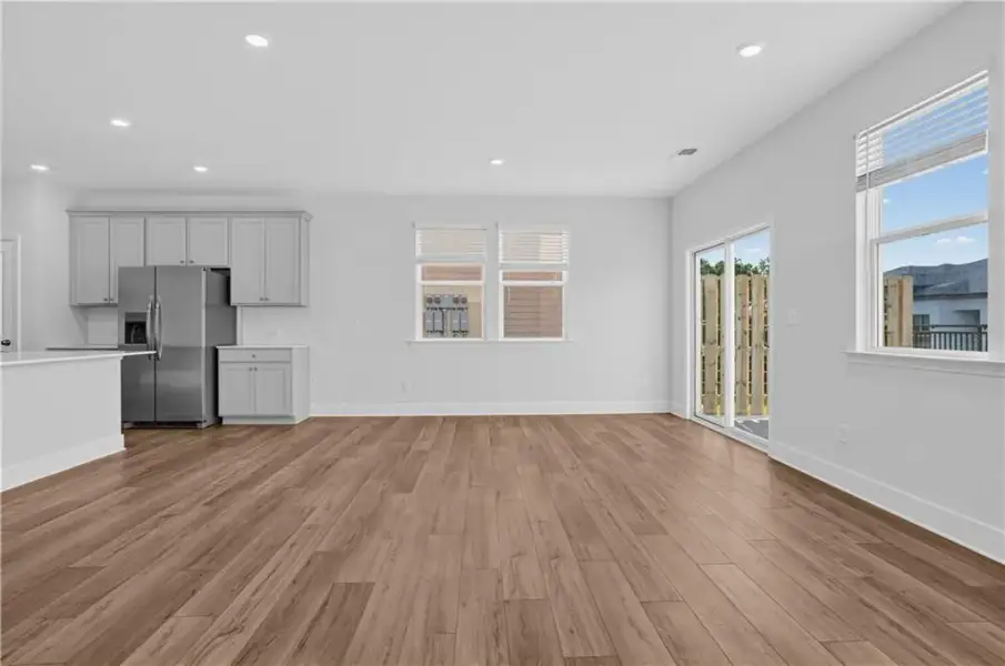 Spacious, unfurnished interior of a new home in Towns at Holly Springs, Holly Springs (Image 22).