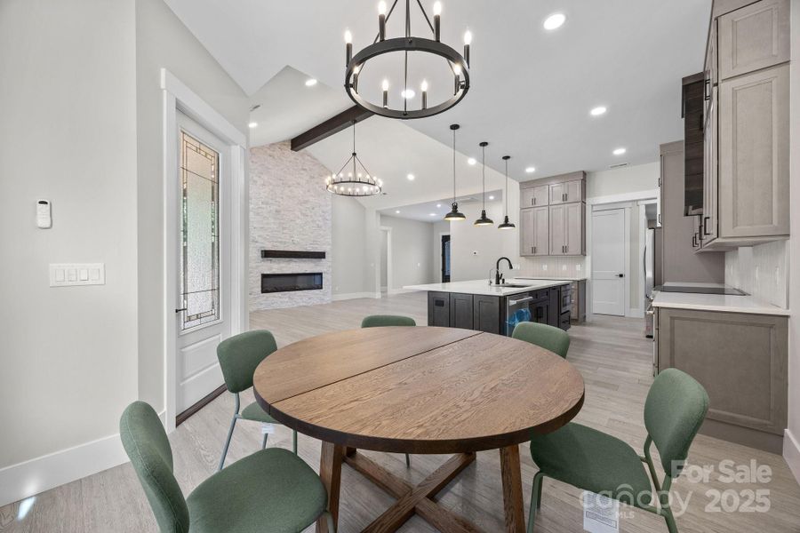 Furnished interior view inside a new home in , Peachland (Image 13). Furnished interior view inside a new home in , Peachland (Image 13).