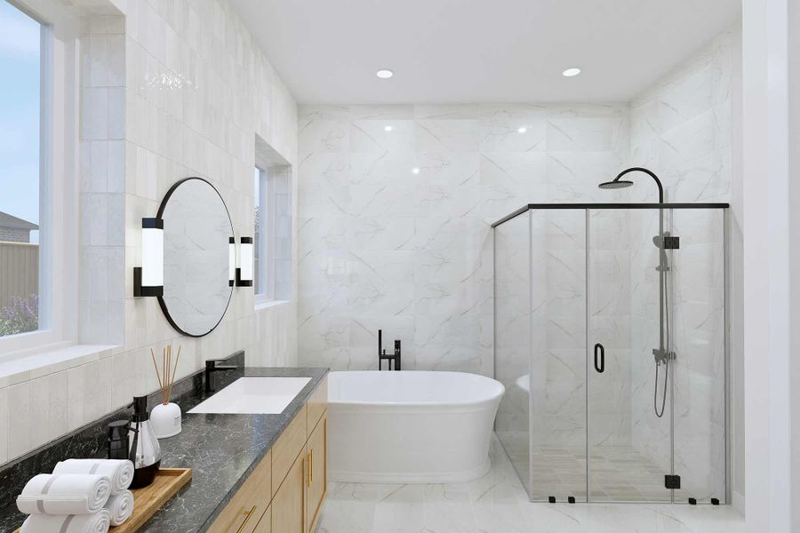 The Hackett - Owner's Bath