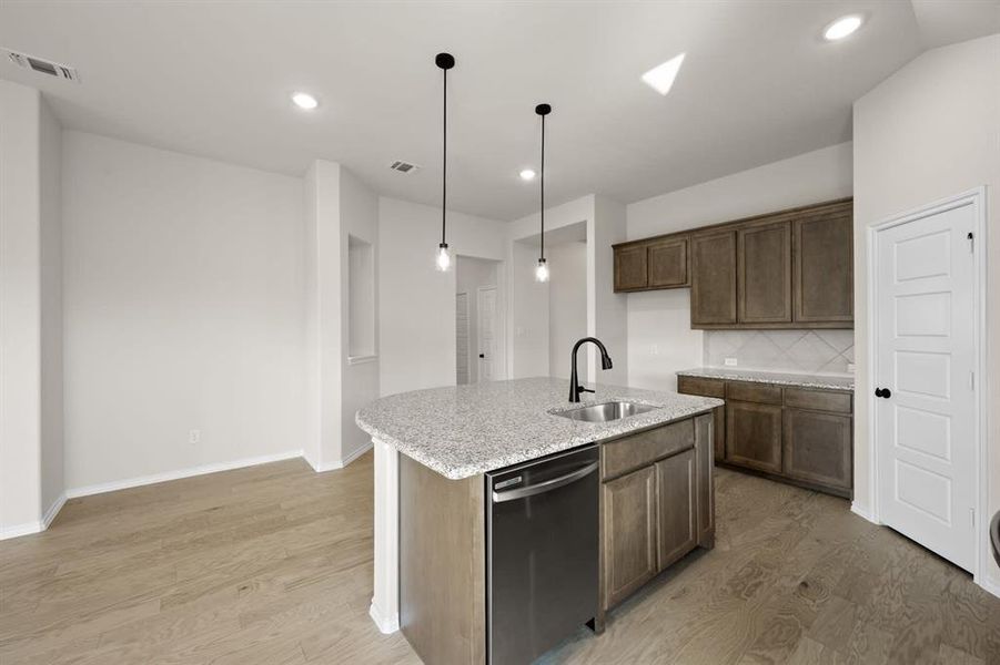Furnished interior view inside a new home in Summer Crest, Fort Worth (Image 13).