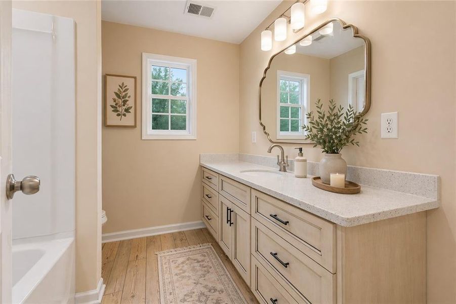 Furnished interior view inside a new home in , Taylorsville (Image 14).