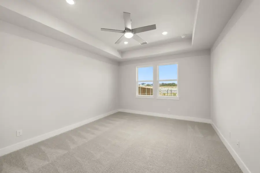 Representative unfurnished interior of a home built from the Liberty by Rockwell Homes in Wildflower Ranch, Justin (Image 21).