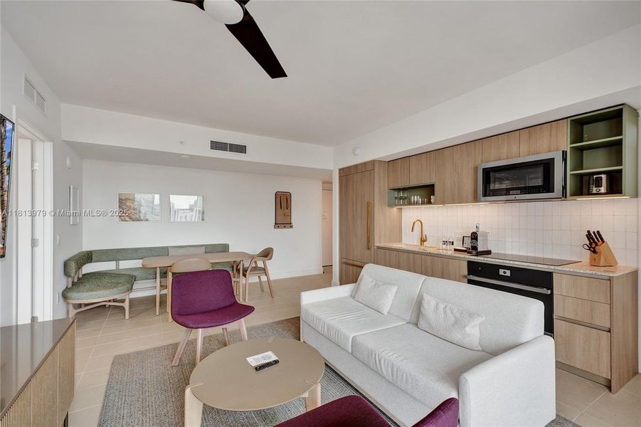 Furnished interior view inside a new home in Natiivo Miami, Miami (Image 9).