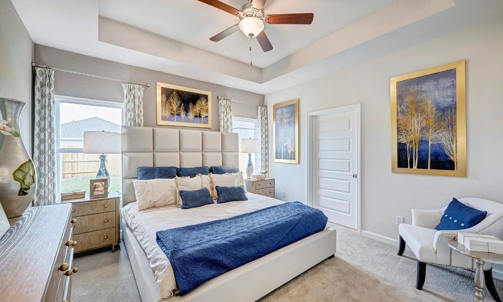 Furnished interior view inside a new home in Jackson Hills, Clarksville (Image 7).