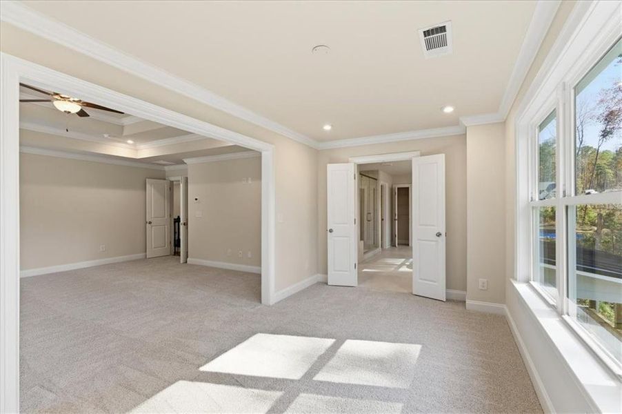 Spacious, unfurnished interior of a new home in Ford Landing, Acworth (Image 24).
