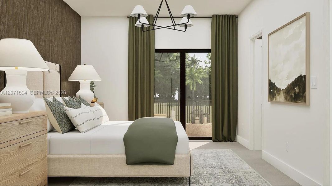 Furnished interior view inside a new home in Altessa at Wilton Manors, Wilton Manors (Image 6).