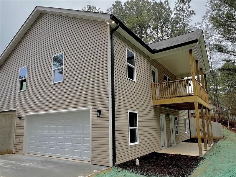 Exterior details and patio area of a home in , Calhoun (Image 19).