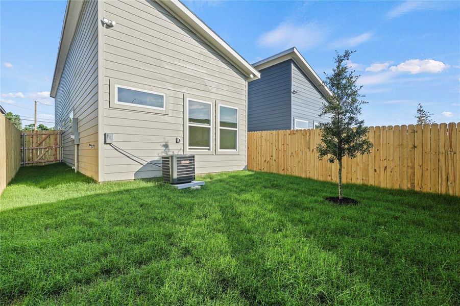 Exterior details and patio area of a home in , Dallas (Image 2). Exterior details and patio area of a home in , Dallas (Image 2).