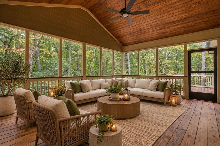 Exterior details and patio area of a home in , Jasper (Image 3).