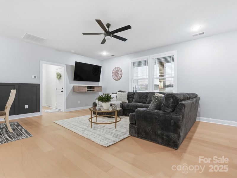 Furnished interior view inside a new home in , Lincolnton (Image 7). Furnished interior view inside a new home in , Lincolnton (Image 7).