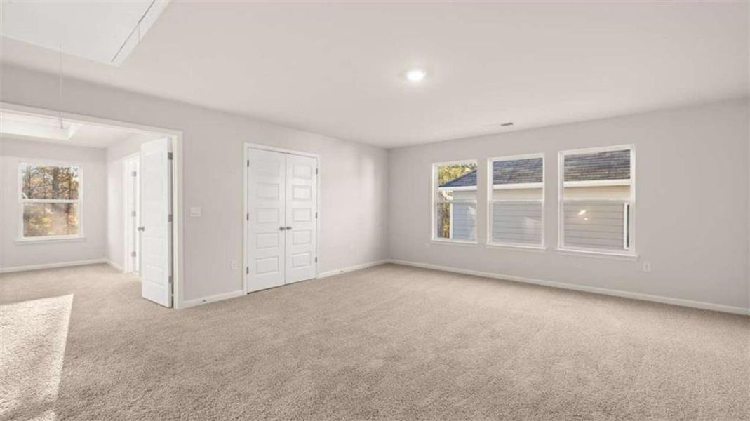 Spacious, unfurnished interior of a new home in Water Oak Estates, Lawrenceville (Image 35). Spacious, unfurnished interior of a new home in Water Oak Estates, Lawrenceville (Image 35).