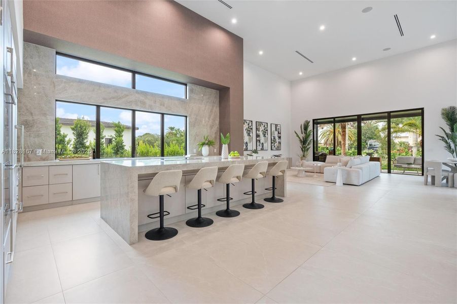 Furnished interior view inside a new home in , Davie (Image 50).