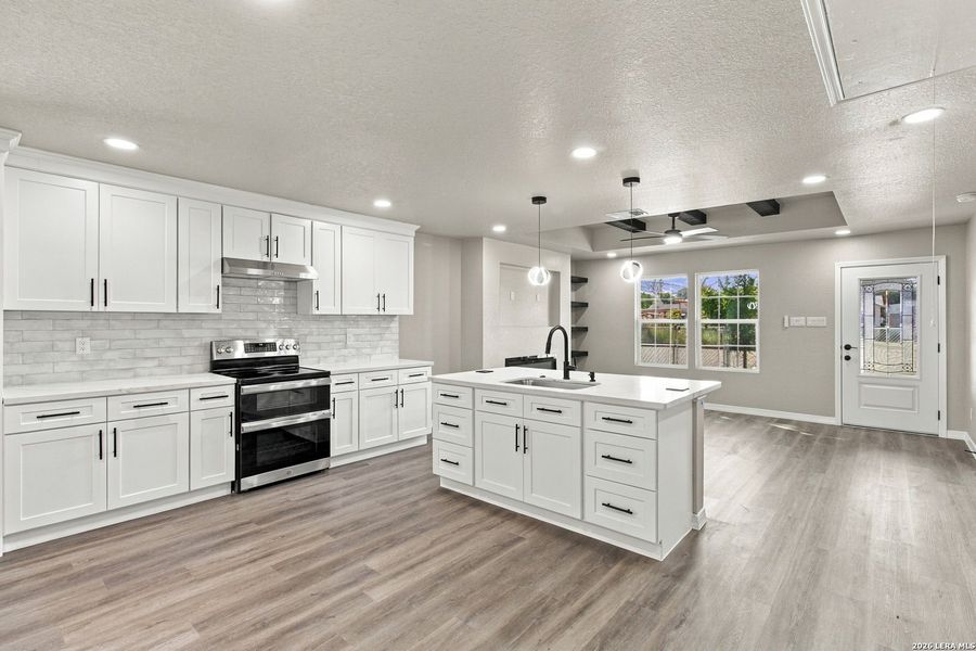 Furnished interior view inside a new home in , San Antonio (Image 3).