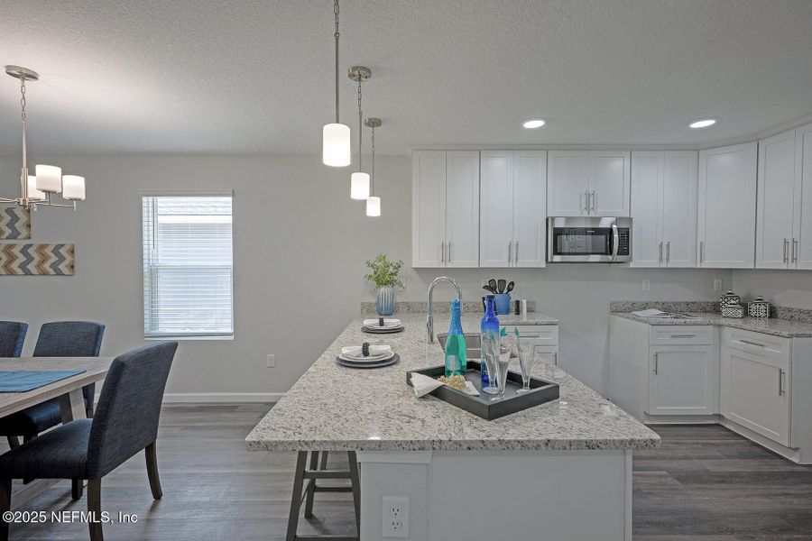 Furnished interior view inside a new home in , Jacksonville (Image 11). Furnished interior view inside a new home in , Jacksonville (Image 11).