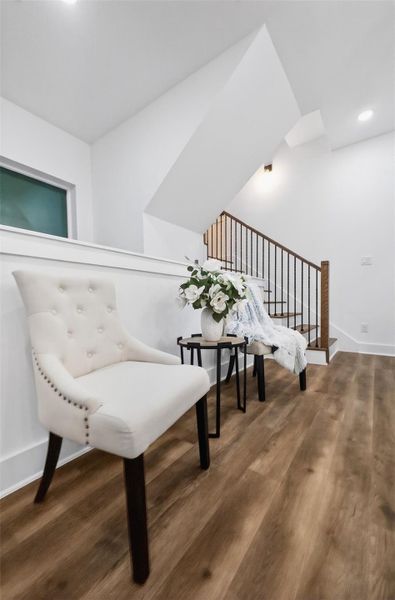 Furnished interior view inside a new home in , Houston (Image 35).