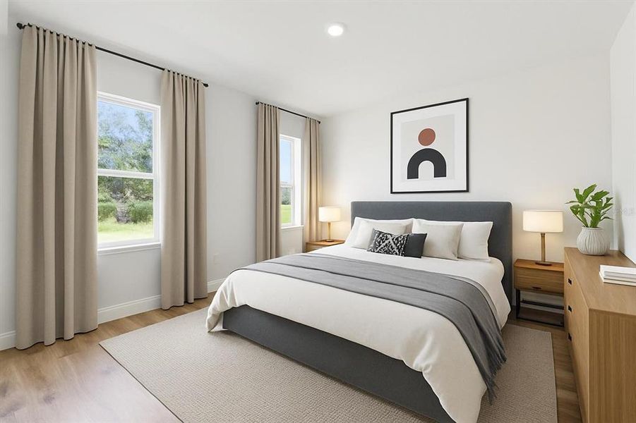 Furnished interior view inside a new home in , Ocala (Image 12).