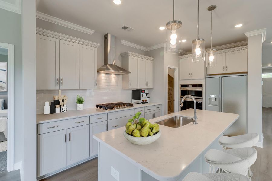 Furnished interior view inside a new home in Pineland Preserve, Summerville (Image 8).