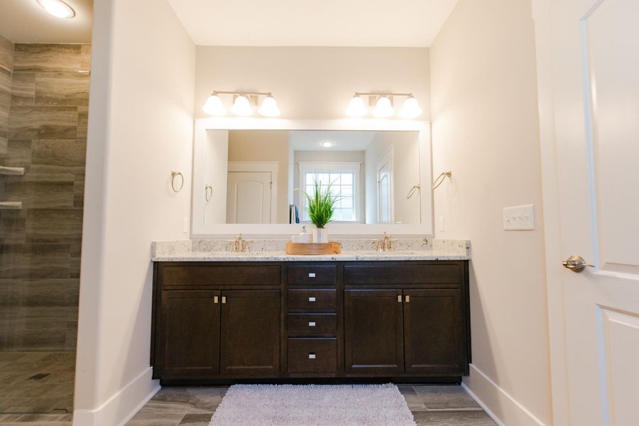 Representative furnished interior of a home built from the Marshall by Bill Clark Homes in Riverside Cove, Wilmington (Image 31).
