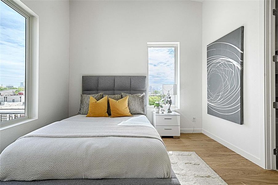 Furnished interior view inside a new home in , Dallas (Image 4).