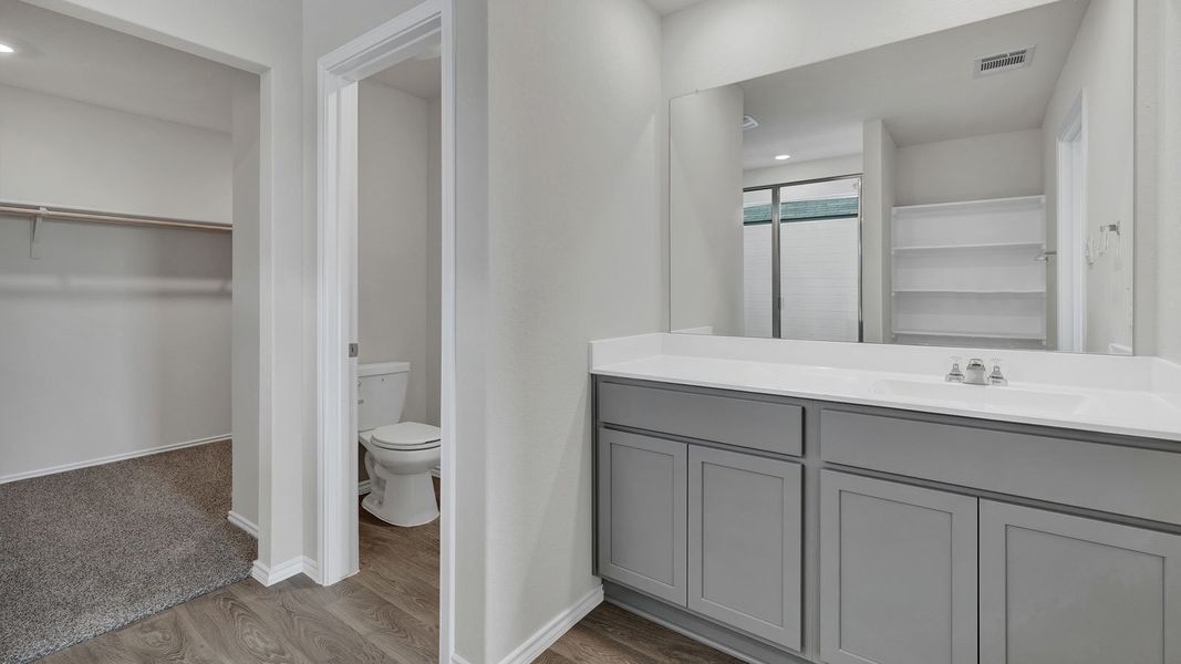 Representative furnished interior of a home built from the The Denton by D.R. Horton in Swenson Heights, Seguin (Image 10). Representative furnished interior of a home built from the The Denton by D.R. Horton in Swenson Heights, Seguin (Image 10).