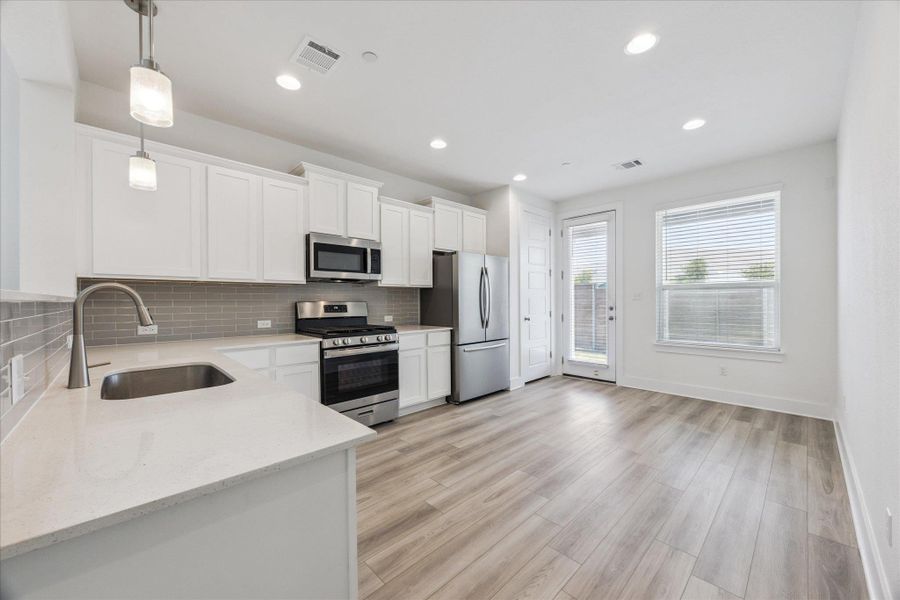 Furnished interior view inside a new home in , Round Rock (Image 4).