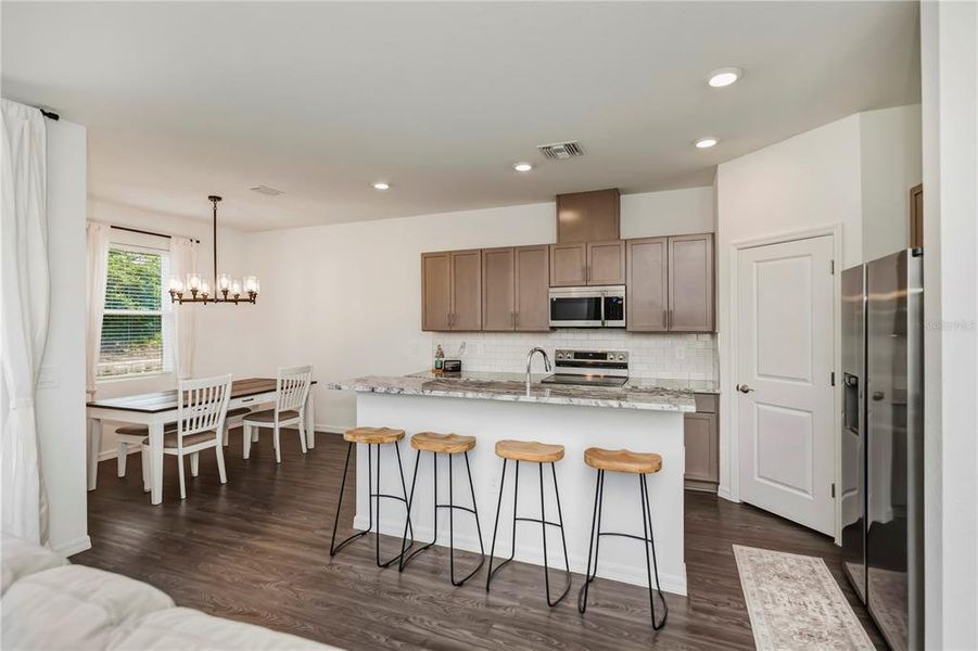 Furnished interior view inside a new home in , North Port (Image 44).