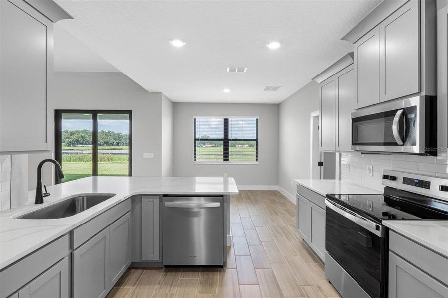 Furnished interior view inside a new home in Lake Gallagher Estates, Dover (Image 4).