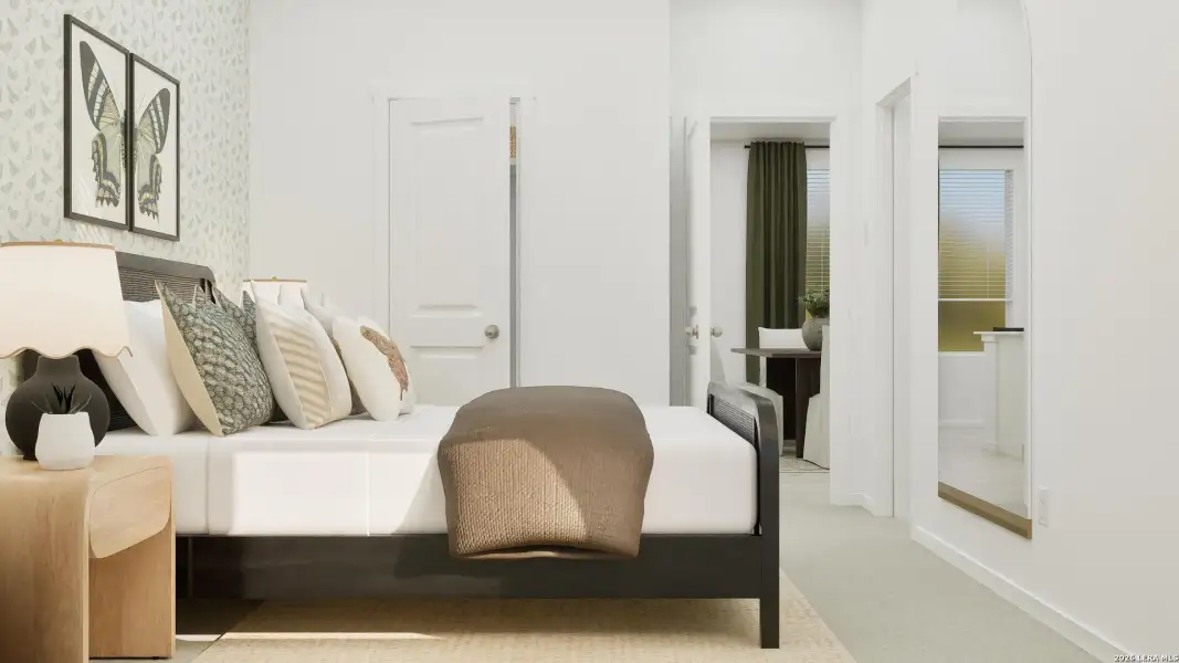 Furnished interior view inside a new home in Steelwood Trails, Marion (Image 13).