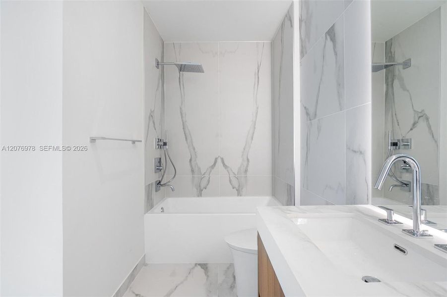 Furnished interior view inside a new home in , Miami (Image 4).