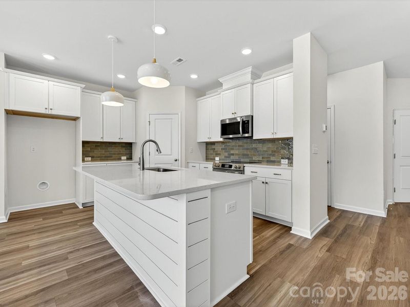 Furnished interior view inside a new home in Westview Towns, Waxhaw (Image 6).