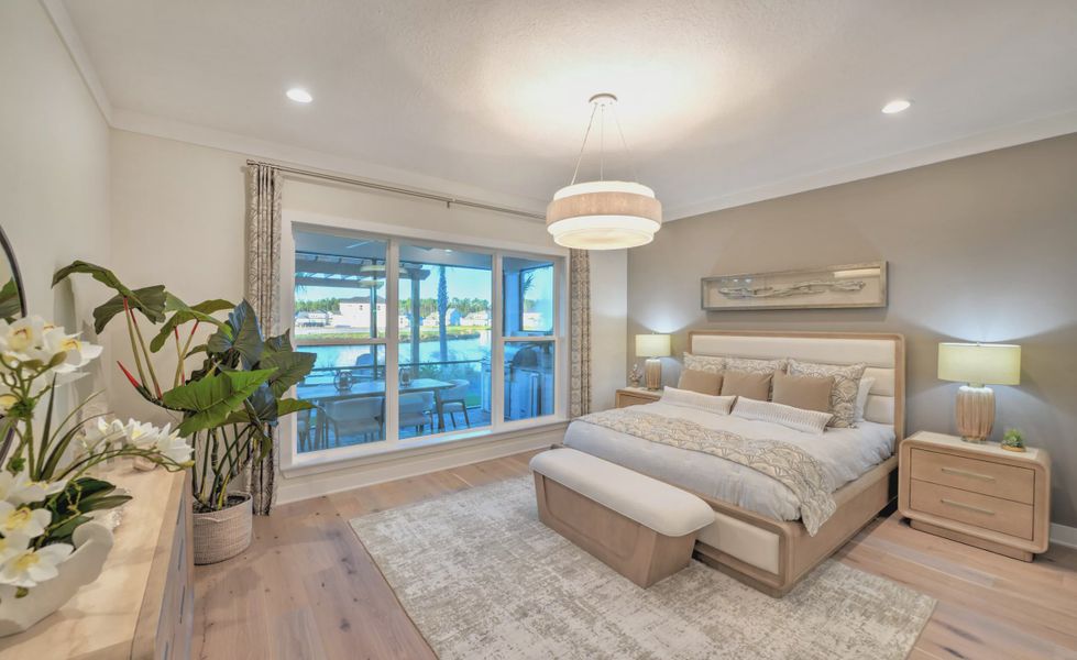 Furnished interior view inside a new home in Middlebourne, St. Johns (Image 16).