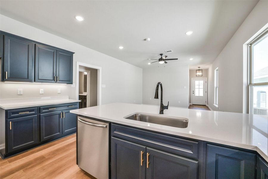 Furnished interior view inside a new home in Mostyn Springs, Magnolia (Image 9). Furnished interior view inside a new home in Mostyn Springs, Magnolia (Image 9).
