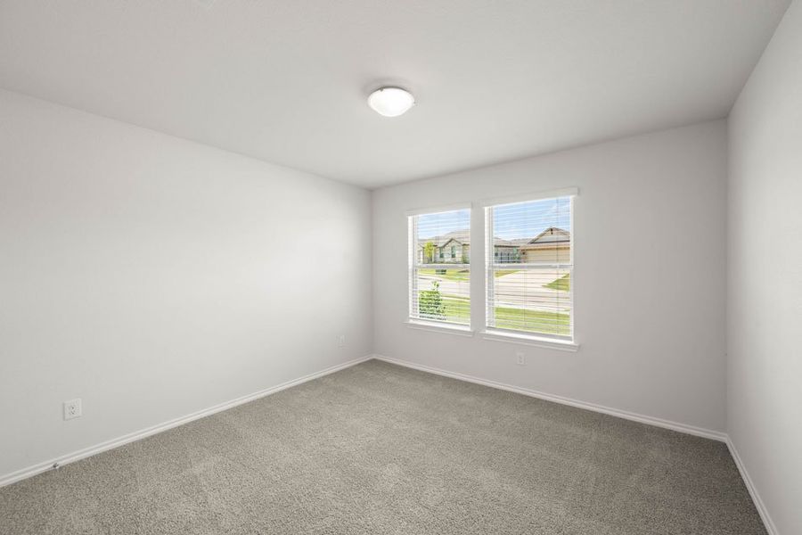 Front exterior of a new home in Mountain Valley, Burleson, TX, highlighting curb appeal (Image 25).