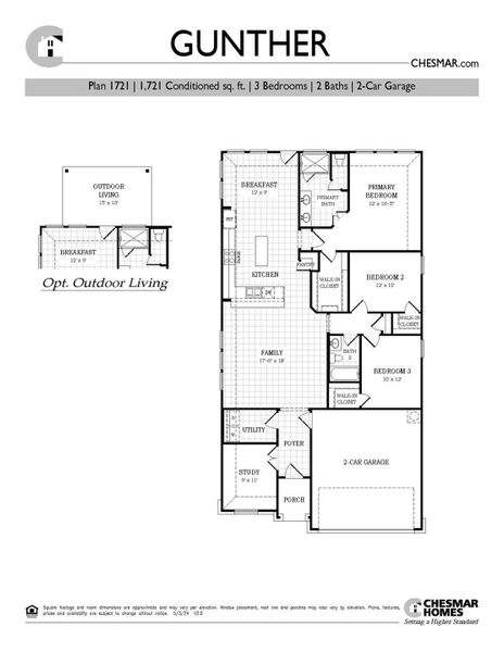View of home floor plan
