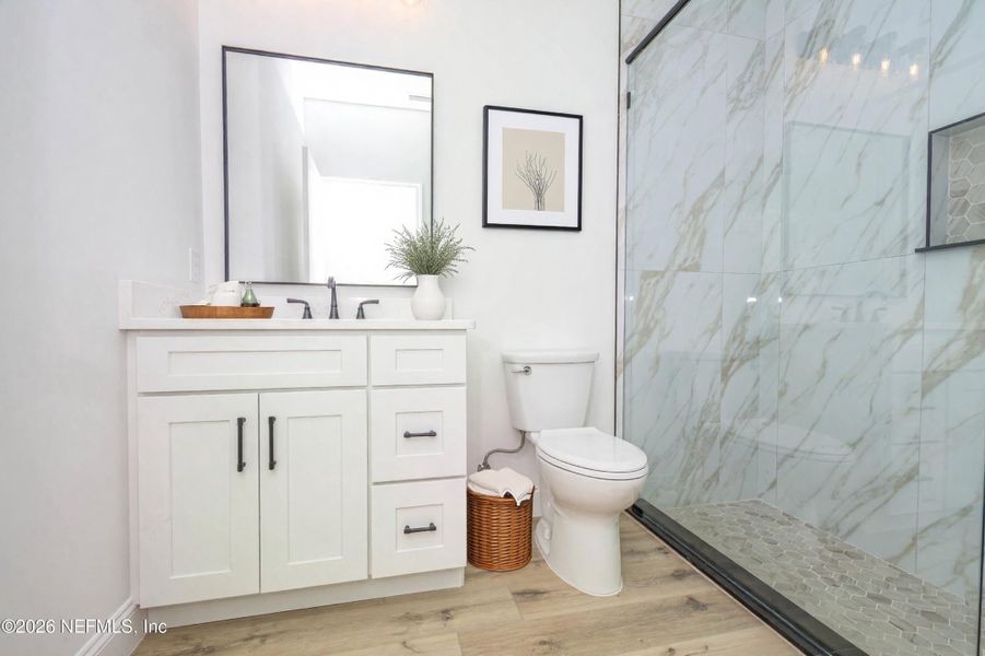 Furnished interior view inside a new home in , Macclenny (Image 15).