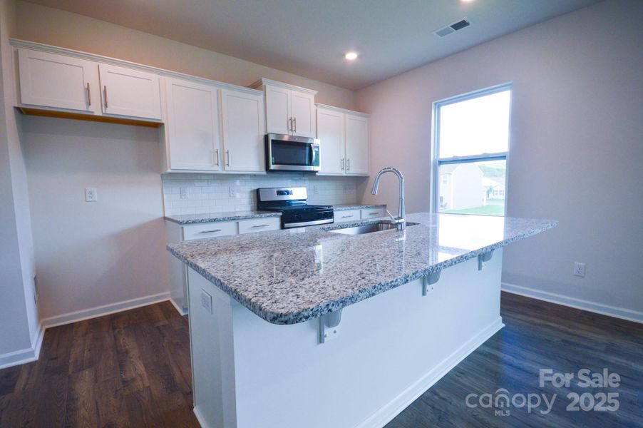 Furnished interior view inside a new home in Valleywood Farms, Waynesville (Image 5). Furnished interior view inside a new home in Valleywood Farms, Waynesville (Image 5).