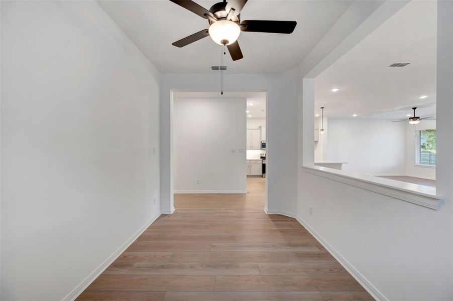 Spacious, unfurnished interior of a new home in Austin Point - Terrace Collection, Richmond (Image 12). Spacious, unfurnished interior of a new home in Austin Point - Terrace Collection, Richmond (Image 12).
