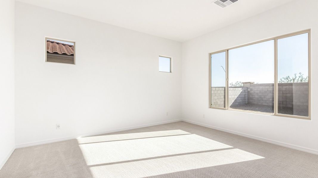 Furnished interior view inside a new home in Arroyo Seco - Hacienda, Buckeye (Image 10).