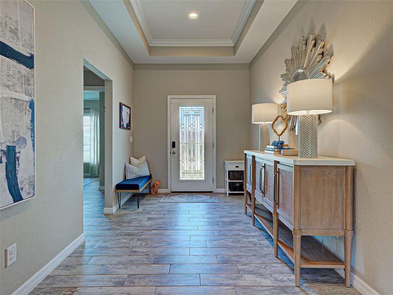 Furnished interior view inside a new home in , Port Charlotte (Image 6). Furnished interior view inside a new home in , Port Charlotte (Image 6).