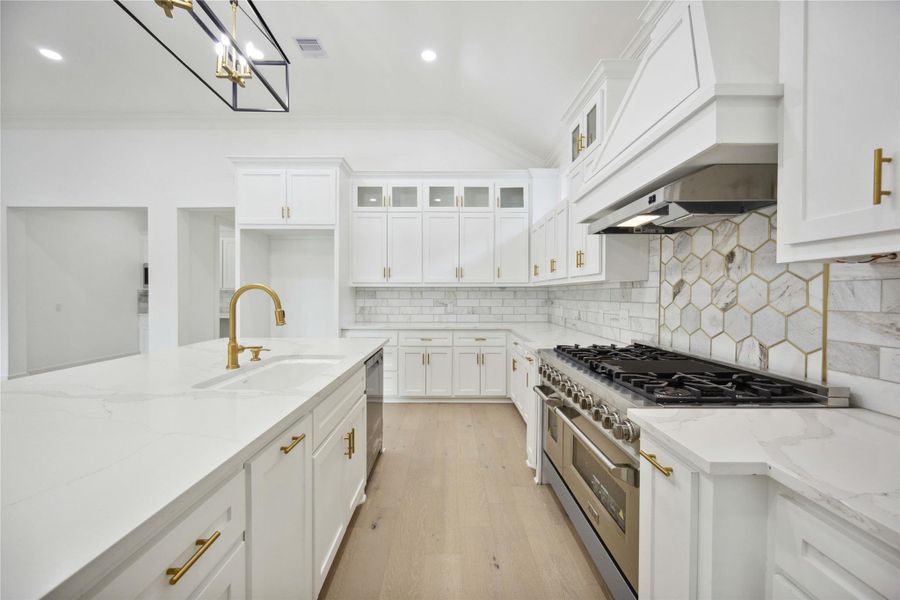 Furnished interior view inside a new home in , Houston (Image 6).