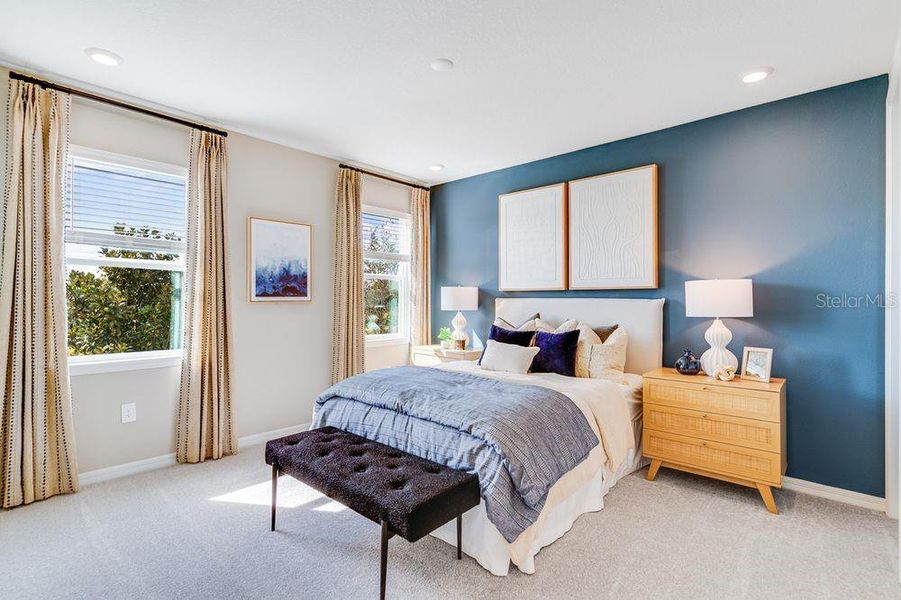 Furnished interior view inside a new home in Lochside, Mount Dora (Image 30). Furnished interior view inside a new home in Lochside, Mount Dora (Image 30).