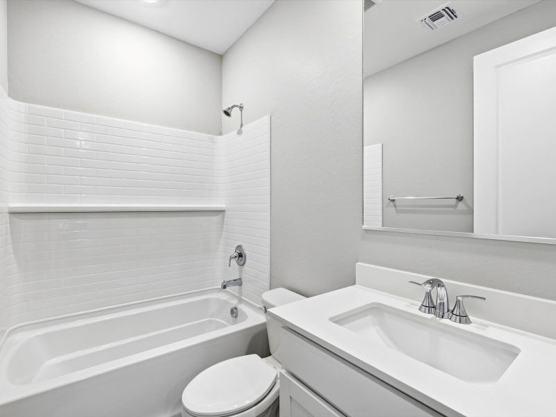 Furnished interior view inside a new home in White Tank Foothills Signature Series, Waddell (Image 7).