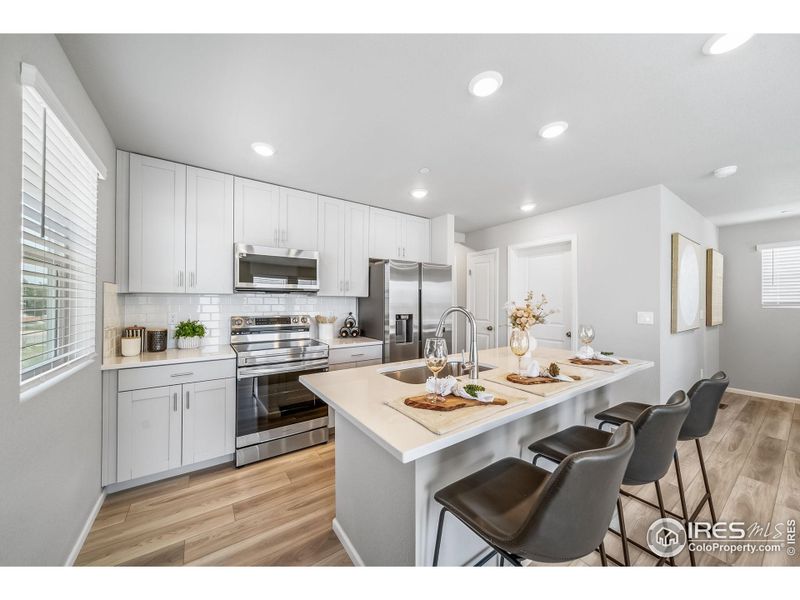 Furnished interior view inside a new home in , Johnstown (Image 7). Furnished interior view inside a new home in , Johnstown (Image 7).