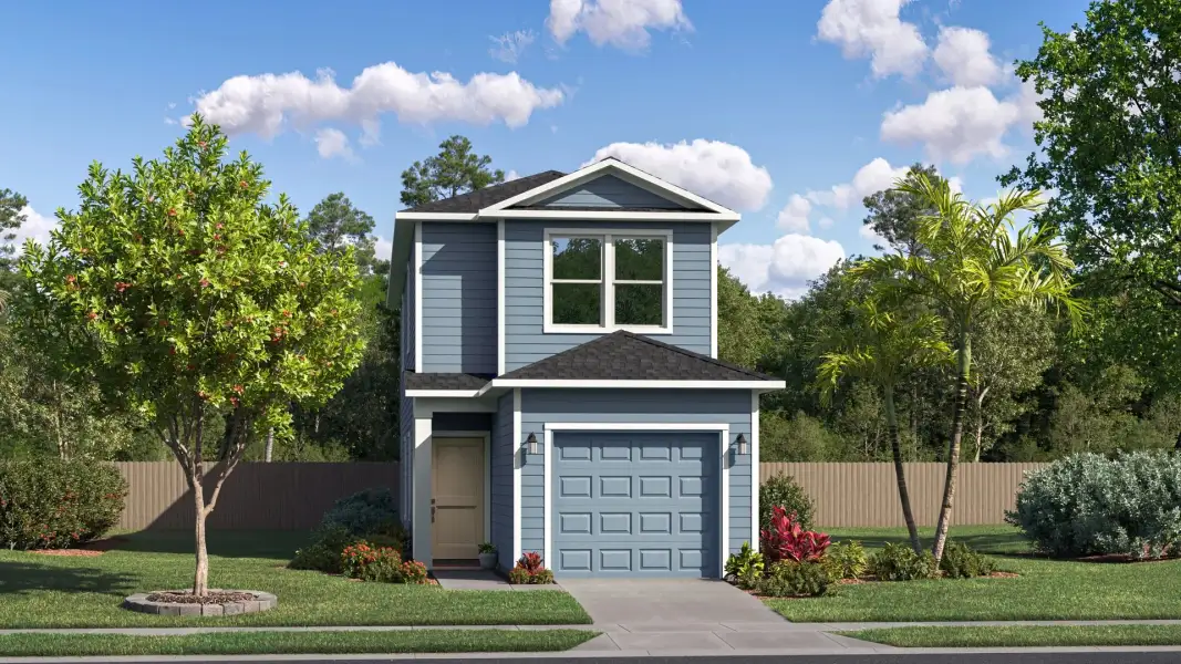 Exterior E with landscaping Exterior E with landscaping