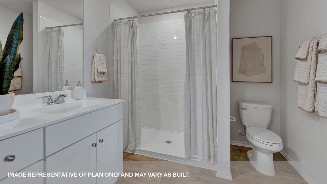 Furnished interior view inside a new home in Sunset Oaks, Maxwell (Image 23).