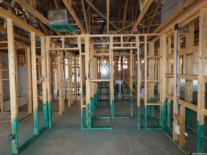 In-progress construction of a new home in Greenspoint Heights, Seguin, TX (Image 36).