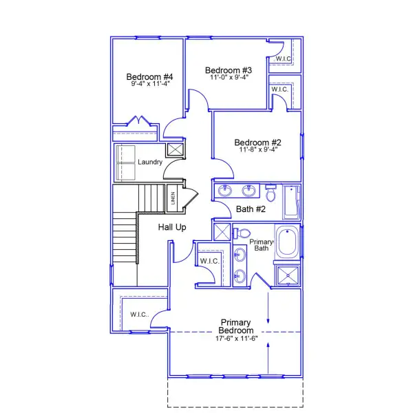 2D floor plan layout of this home in Ellington, Elgin, SC (Image 3). 2D floor plan layout of this home in Ellington, Elgin, SC (Image 3).